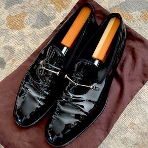 Gucci men's dress shoes black size 10+